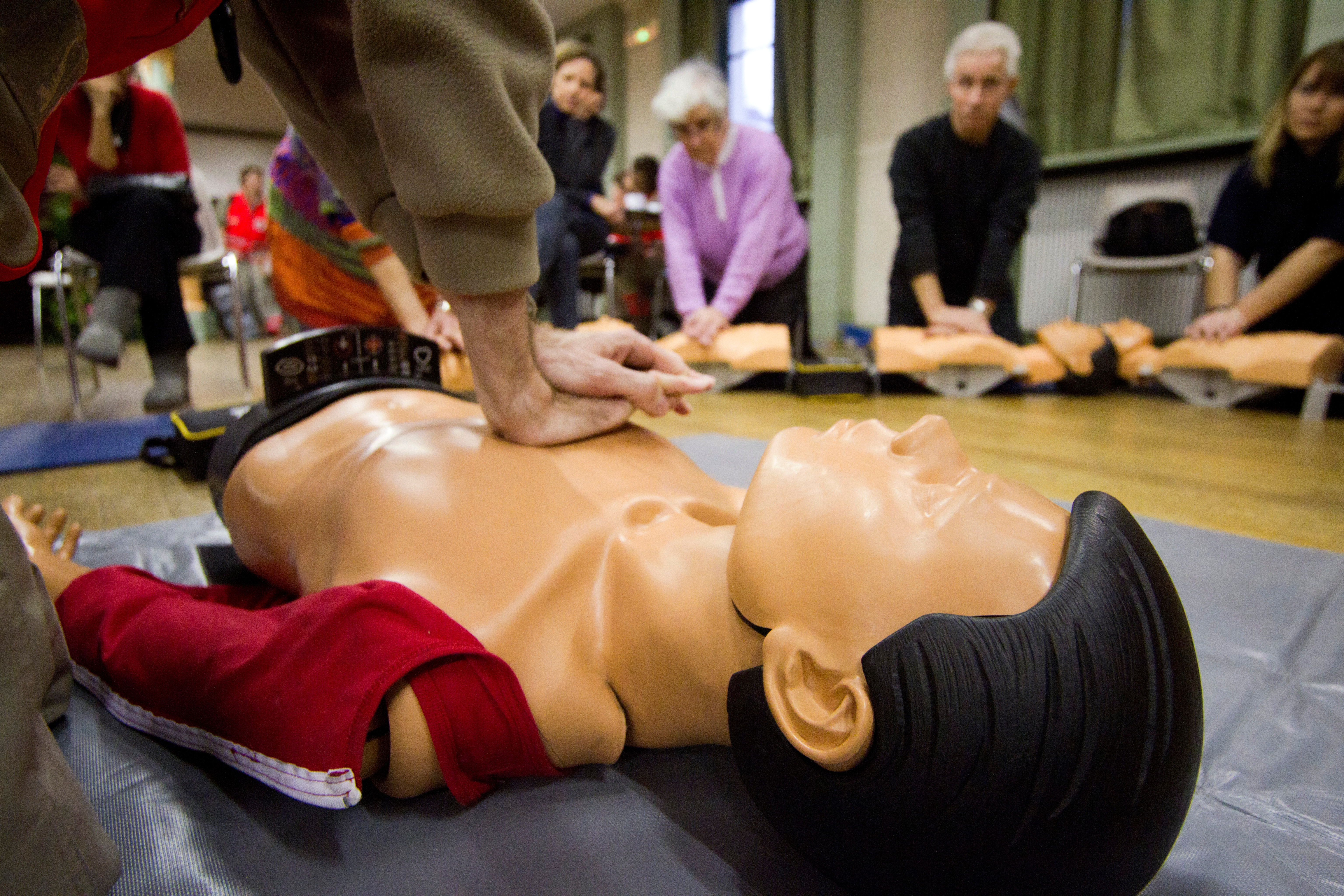 Formation par la Croix Rouge au premier secours