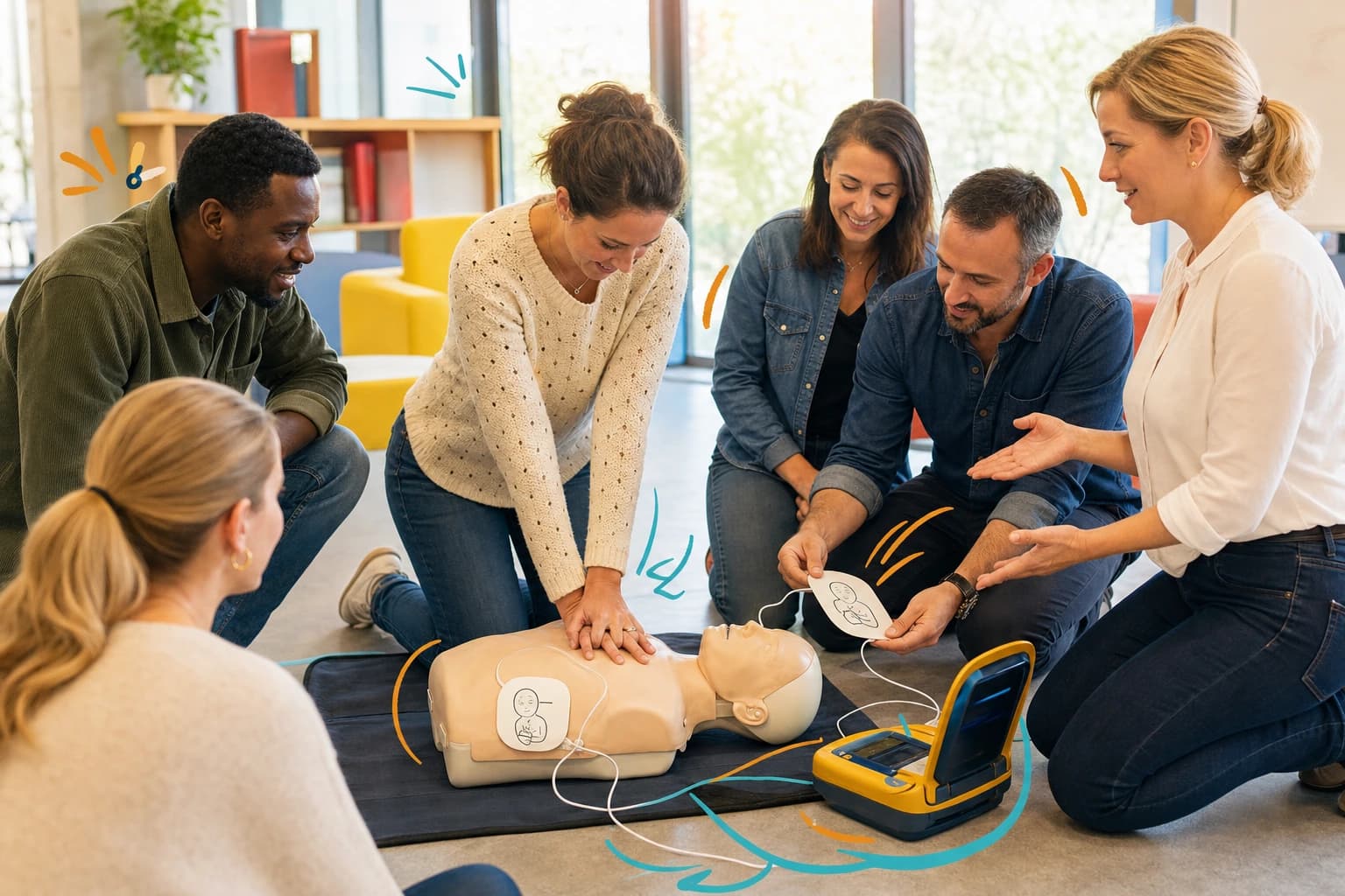 AFGSU niveau 1 — gestes et soins d'urgence, formation initiale