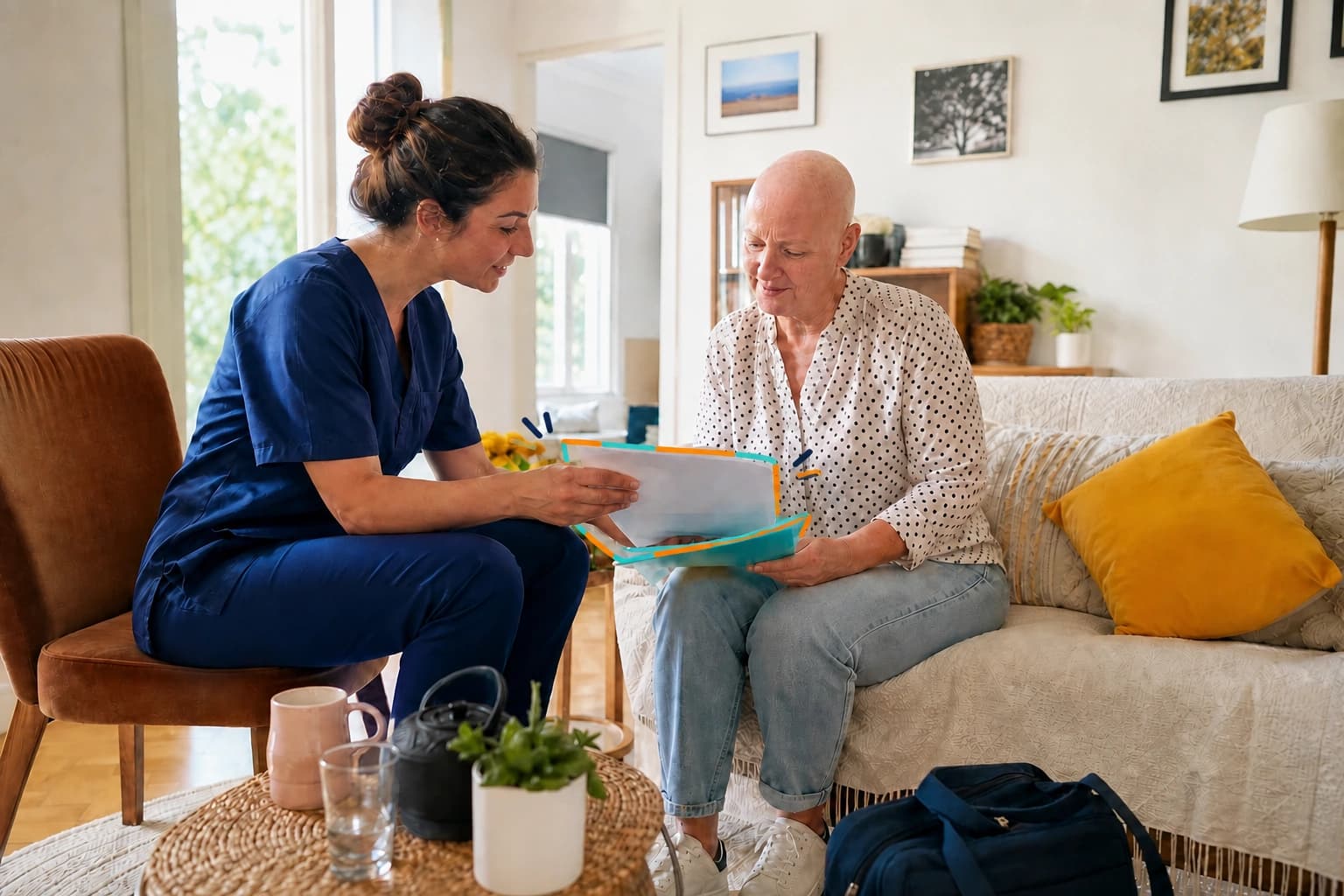 La patiente et le cancer du sein : rôle de l'infirmier(e) libéral(e), de la prévention à l’après cancer